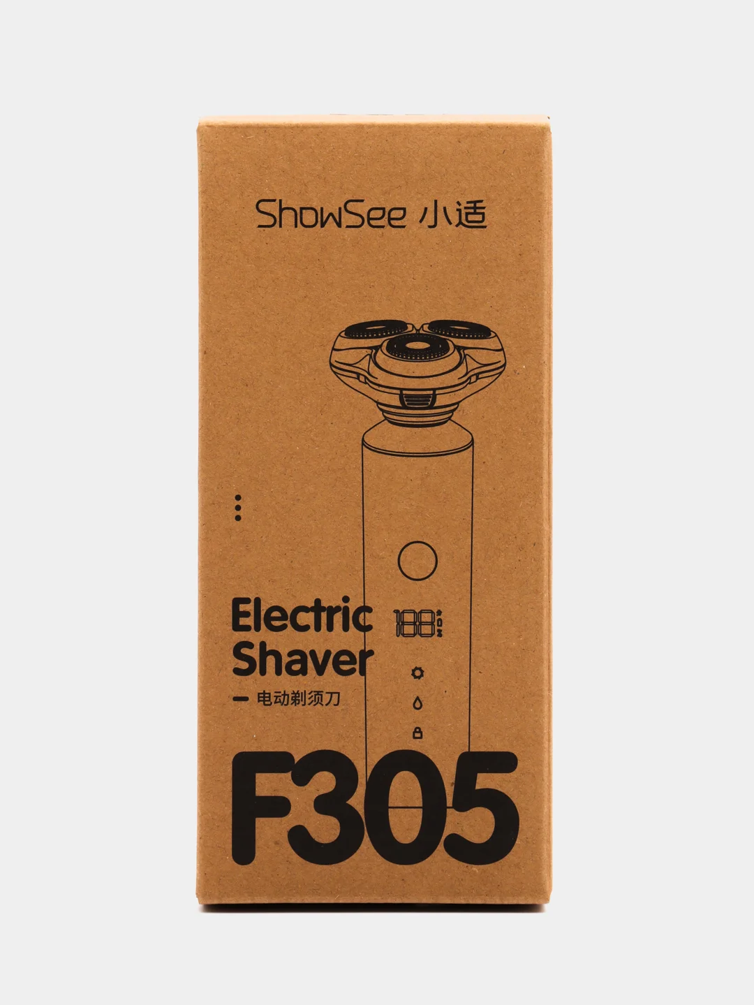 Серый электробритва Xiaomi Showsee Electric Shaver, F305