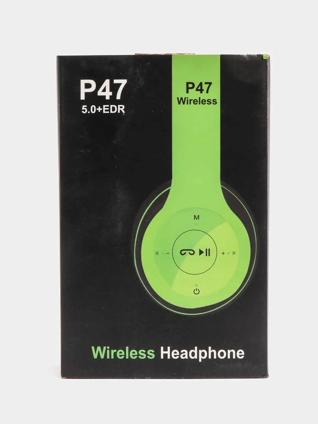 Зеленый беспроводные блютуз наушники P47 Wireless