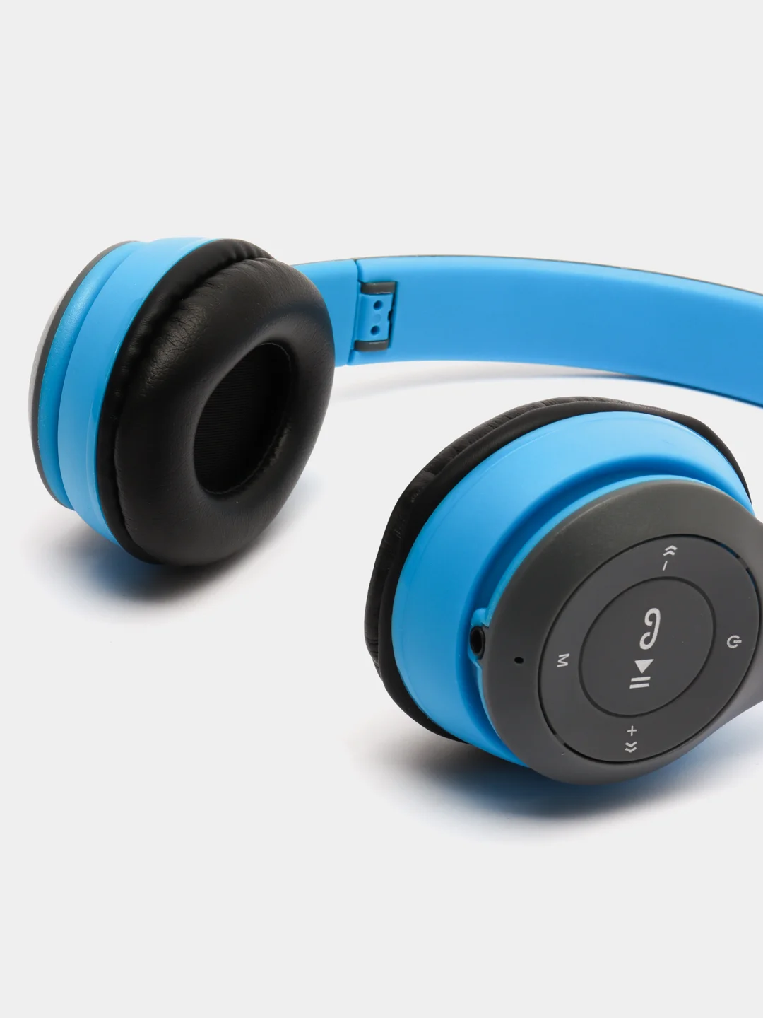 Голубой беспроводные блютуз наушники P47 Wireless