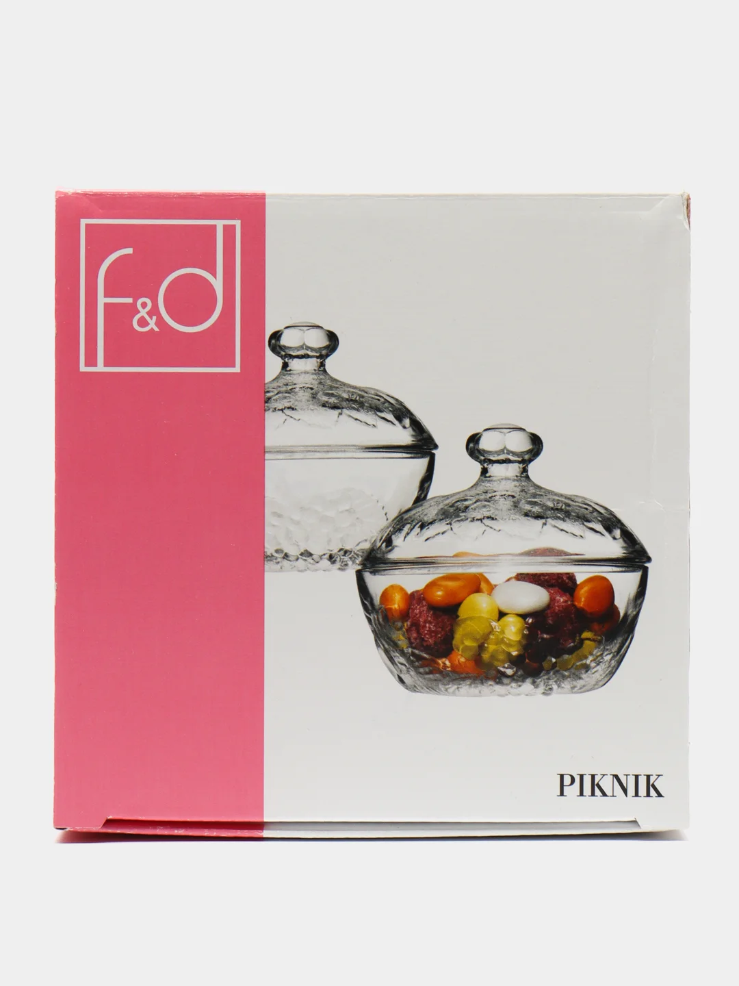 Сахарница с крышкой 13 см,Piknik F&D 97556, F&D