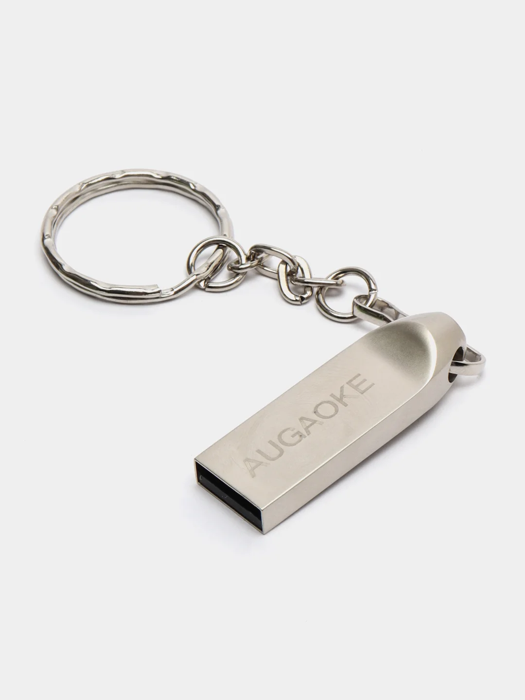 Хром флешка USB, флеш-накопитель объемом 64 Гб