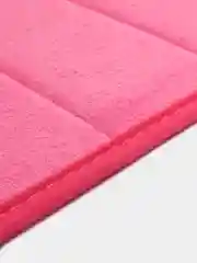 Розовый коврик для ванной, противоскользящий, из пены, с эффектом памяти, 40 х 60 см