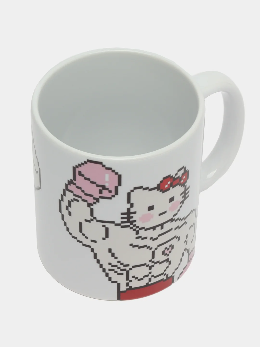 Багровый кружка Уэнсдей Аддамс, Kuromi, Hello Kitty, Куроми и Китти, Wednesday