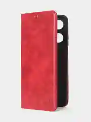 Красный чехол-книжка GQ для Infinix Hot 30i из искусственной кожи