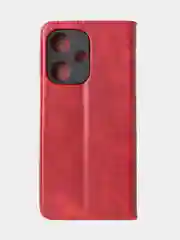 Красный чехол-книжка GQ для Infinix Hot 30i из искусственной кожи