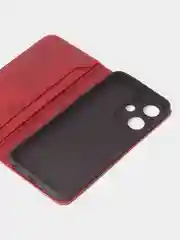 Красный чехол-книжка GQ для Infinix Hot 30i из искусственной кожи