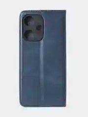 Синий чехол-книжка GQ для Infinix Hot 30i из искусственной кожи