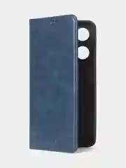 Синий чехол-книжка GQ для Infinix Hot 30i из искусственной кожи