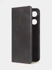 Черный чехол-книжка GQ для Infinix Hot 30i из искусственной кожи
