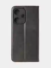 Черный чехол-книжка GQ для Infinix Hot 30i из искусственной кожи