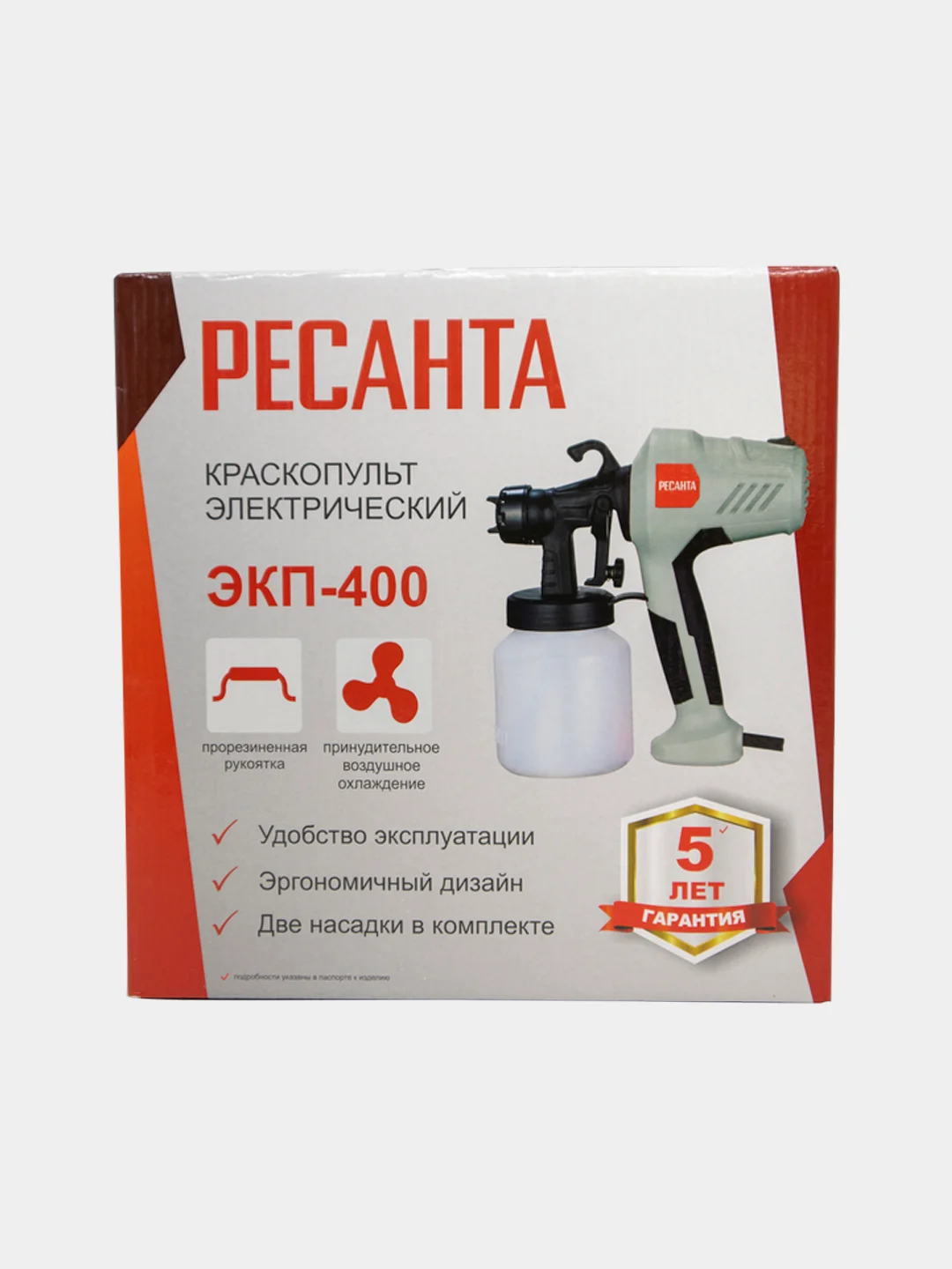 Электрический краскопульт Ресанта ЭКП-400 75/17/1