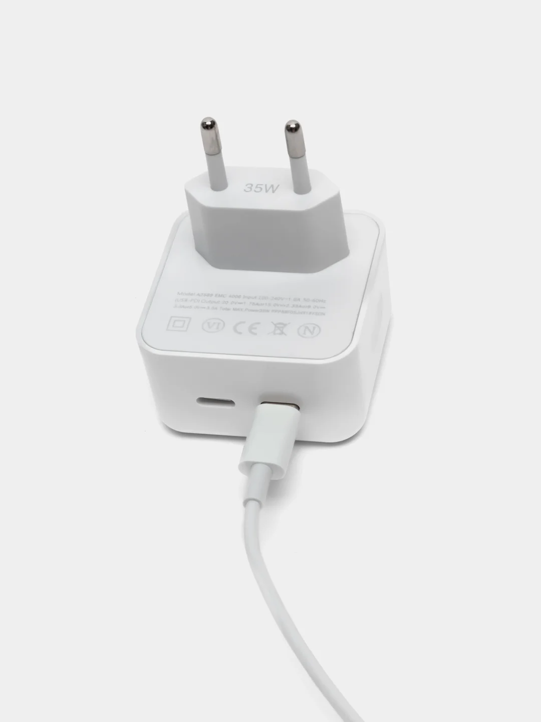 Быстрая зарядка для iPhone, 35 W: блок питания Type-C, кабель Type-C-Lightning
