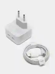 Быстрая зарядка для iPhone, 35 W: блок питания Type-C, кабель Type-C-Lightning