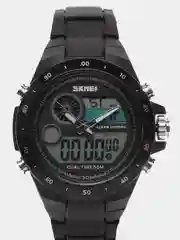 Черный мужские наручные часы Skmei 1429  в подарочной упаковке