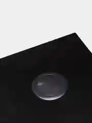 Стол письменный компьютерный на металлокаркасе Brabix, 1000х600х765 мм, черный, 641857