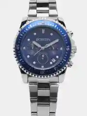 Синий мужские наручные часы Ochstin 7019C с хронографом в подарочной упаковке