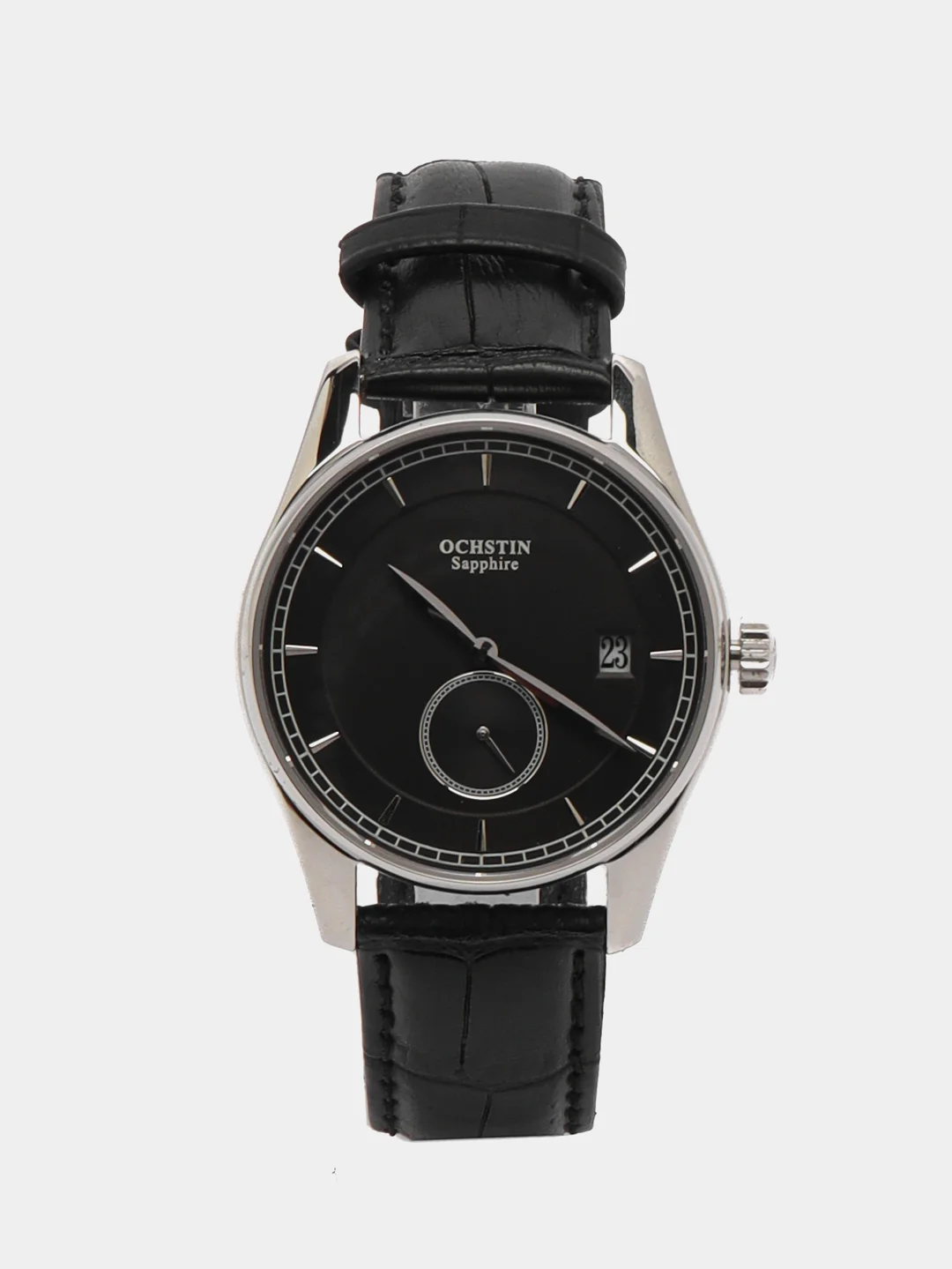 Серый металлик мужские наручные часы Ochstin 6005D в подарочной упаковке