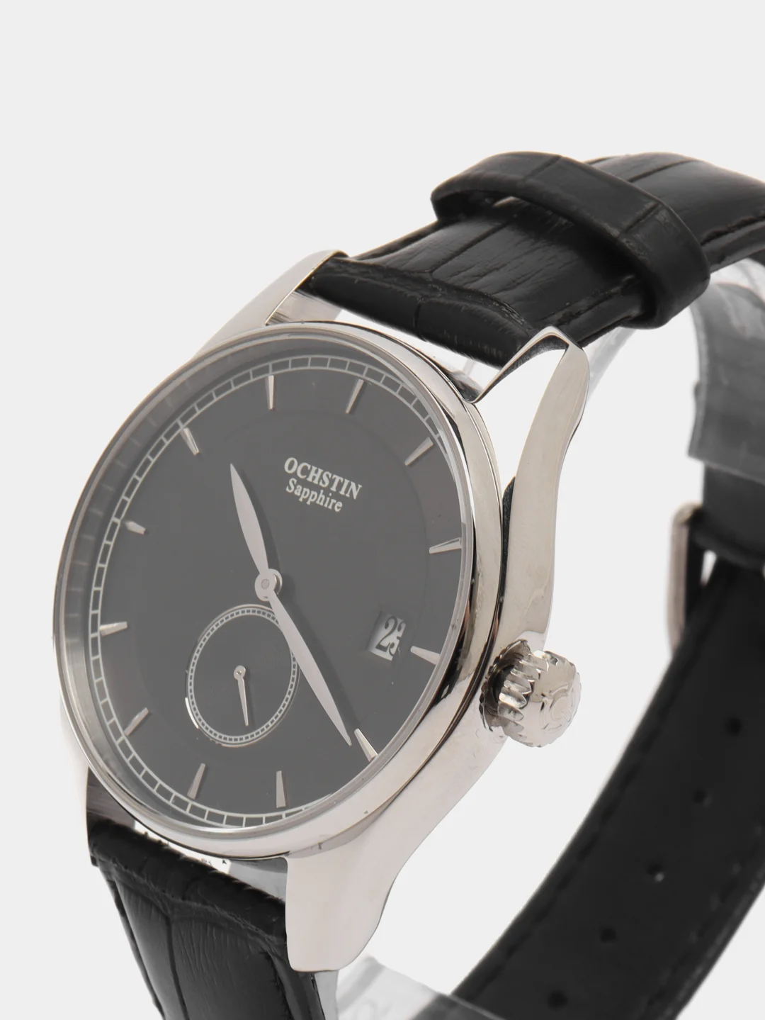 Серый металлик мужские наручные часы Ochstin 6005D в подарочной упаковке