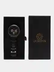 Черный мужские наручные часы Ochstin 6108A с хронографом в подарочной упаковке