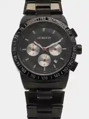Черный мужские наручные часы Ochstin 6108A с хронографом в подарочной упаковке