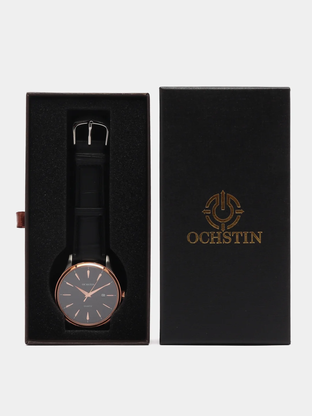 Бронзовый мужские наручные часы Ochstin 6022GA в подарочной упаковке