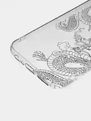 Пудровый силиконовый чехол на Oppo Realme C25/C25s / Оппо Реалми С25/C25s прозрачный, с рисунком