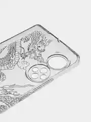 Пудровый чехол на Huawei Nova 9/Honor 50 / Хуавей Нова 9/Хонор 50 прозрачный, с рисунком