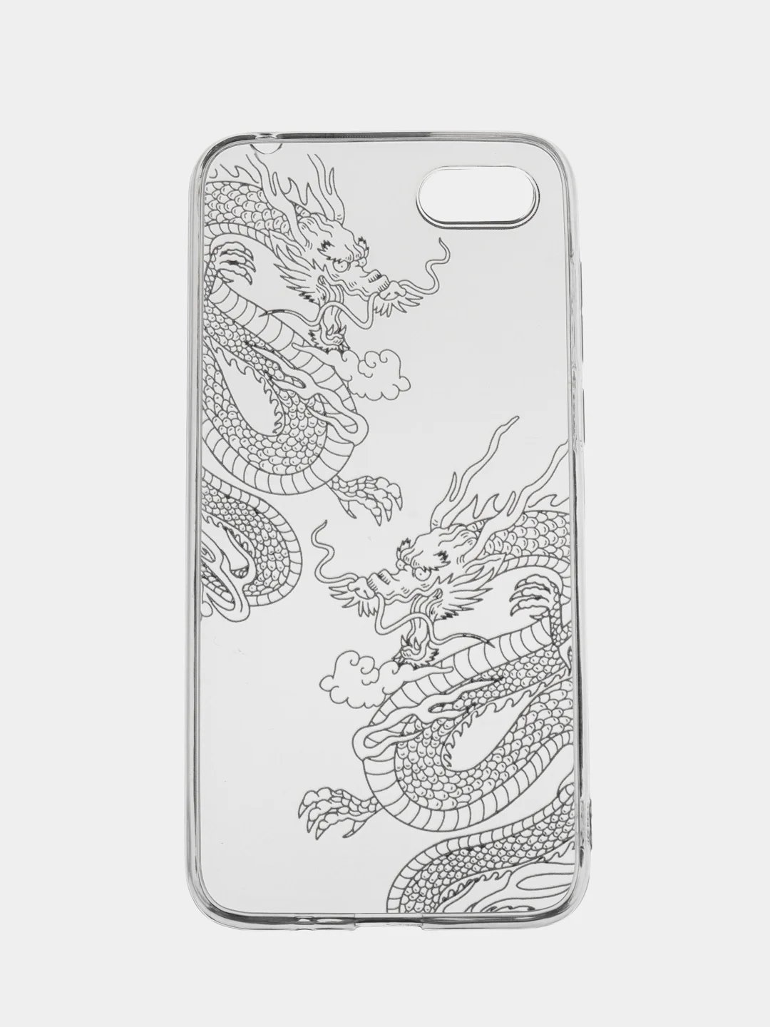 Пудровый чехол на Huawei Honor 7A/7A Prime/Y5 Prime 2018/Y5 2018 / Хонор 7А прозрачный, с рисунком