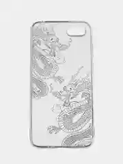 Пудровый чехол на Huawei Honor 7A/7A Prime/Y5 Prime 2018/Y5 2018 / Хонор 7А прозрачный, с рисунком