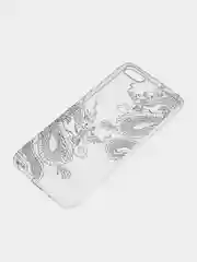 Пудровый чехол на Huawei Honor 7A/7A Prime/Y5 Prime 2018/Y5 2018 / Хонор 7А прозрачный, с рисунком