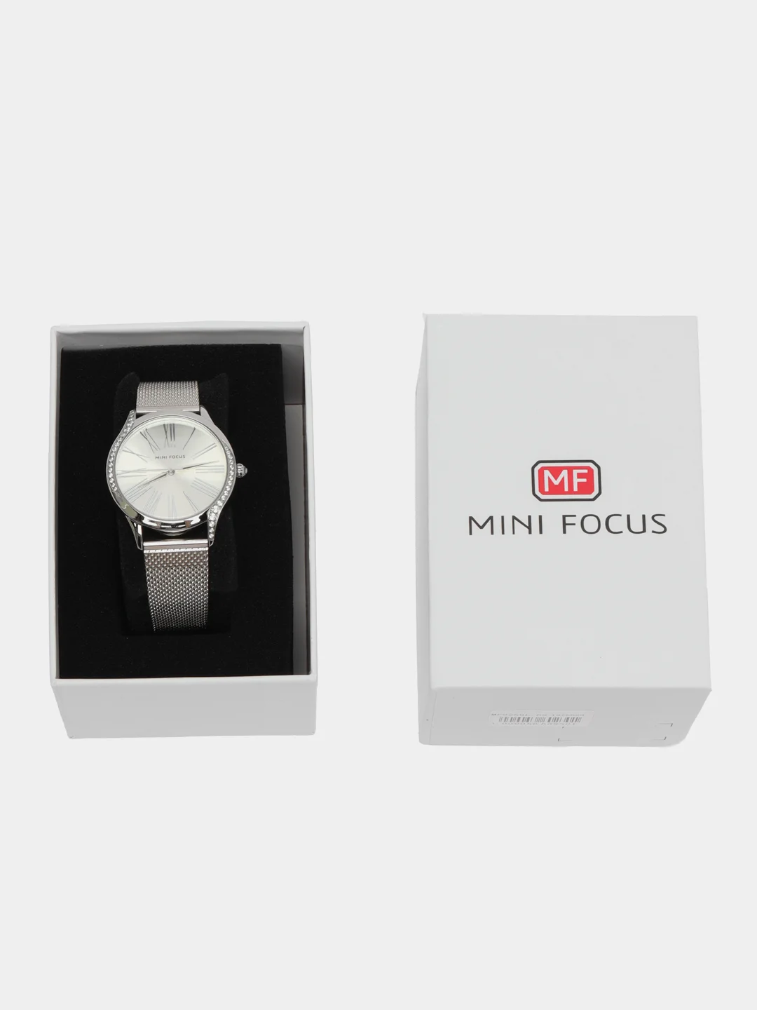 Серебряный женские наручные часы Mini Focus MF0259L, в подарочной упаковке