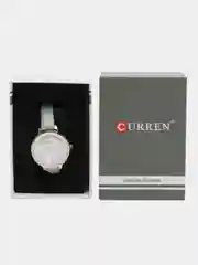 Голубой женские наручные часы Curren 9080 в подарочной упаковке