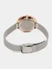 Серебряный женские наручные часы Curren 9030 в подарочной упаковке