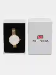 Золотой женские наручные часы Mini Focus MF0275L, в подарочной упаковке