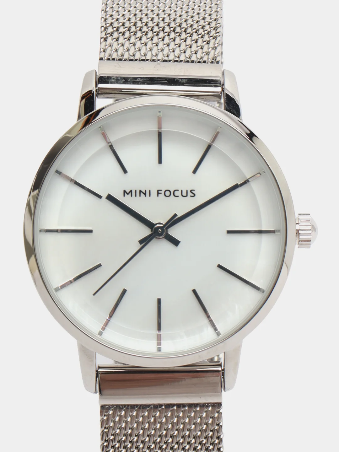 Серебряный женские наручные часы Mini Focus MF0257L, в подарочной упаковке
