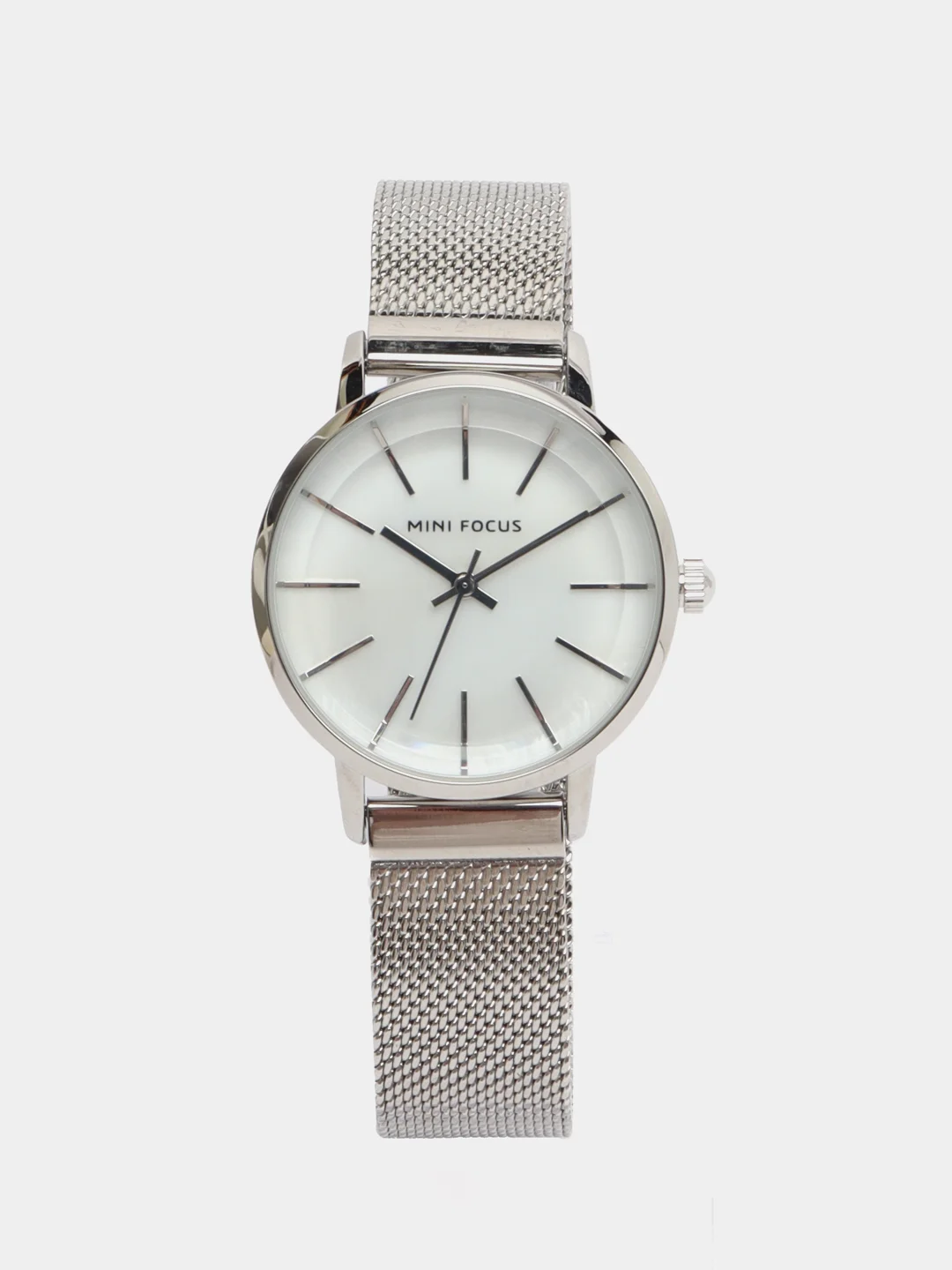 Серебряный женские наручные часы Mini Focus MF0257L, в подарочной упаковке