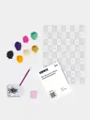 Алмазная мозаика по любой фотографии Qbrix POP-ART, А4, на подрамнике
