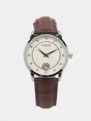Коричневый женские наручные часы Ochstin 6060B с календарем в подарочной упаковке
