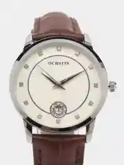 Коричневый женские наручные часы Ochstin 6060B с календарем в подарочной упаковке