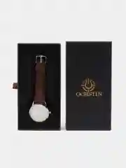 Коричневый женские наручные часы Ochstin 6060B с календарем в подарочной упаковке