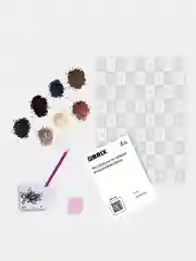 Алмазная мозайка Qbrix Vintage А4 на подрамнике по любой фотографии