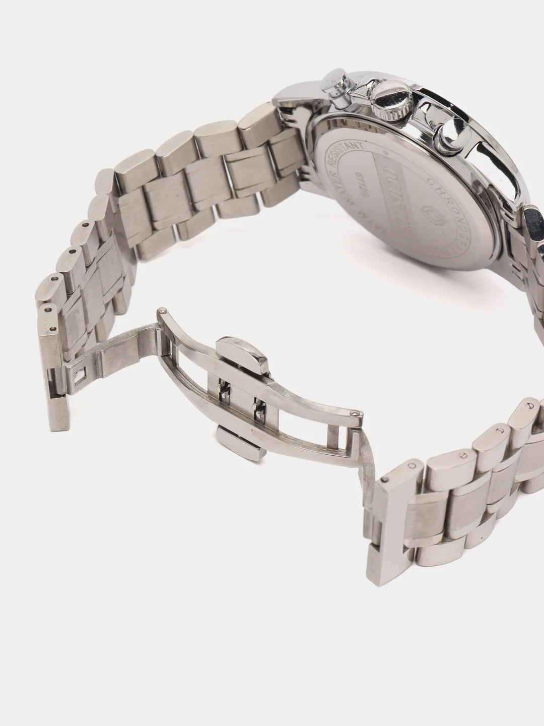 Серебряный мужские наручные часы Ochstin 6112A с хронографом в подарочной упаковке