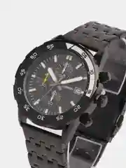 Черный мужские наручные часы Ochstin 7252 с хронографом в подарочной упаковке