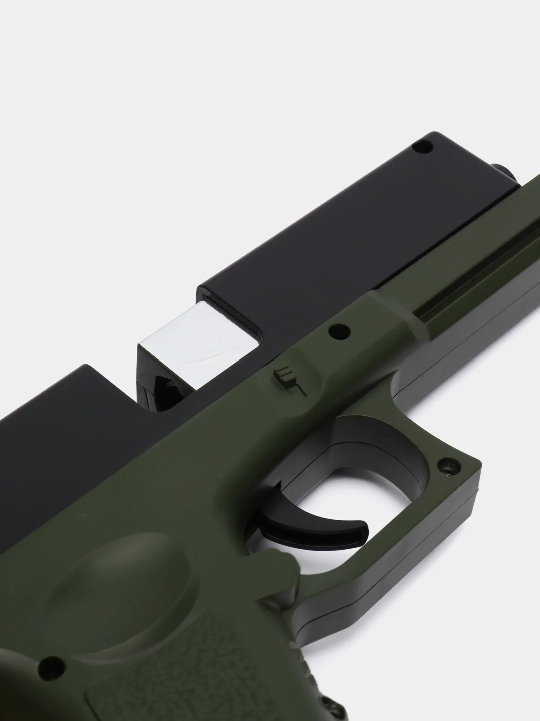 Пистолет игрушечный Глок, перезаряжаемый Glock, с гильзами и мягкими EVA пулями