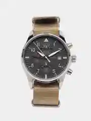 Песочный хаки мужские наручные часы Ochstin 7043B с хронографом в подарочной упаковке