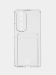 Чехол Zibelino Silicone Card Holder для Honor 50 Lite, Honor 70, Pro, Honor X7
