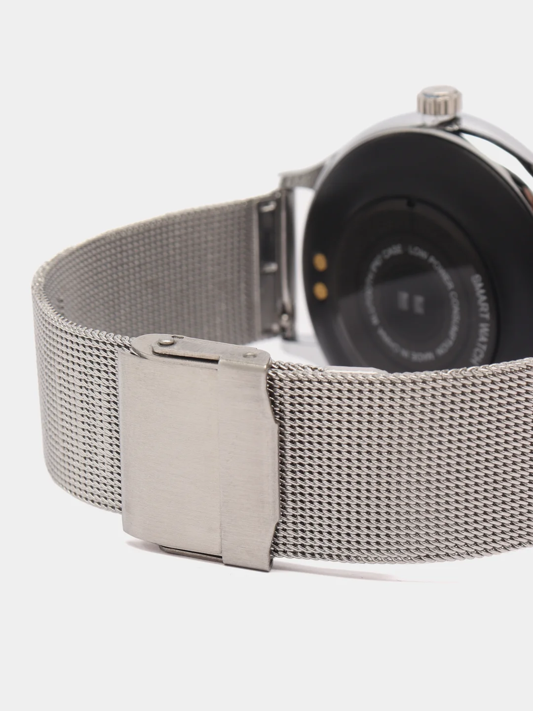 Серебряный наручные смарт часы, Smart Watch Lige BW0172 в подарочной упаковке