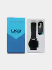 Серый металлик наручные смарт часы, Smart Watch, Lige BW0189 в подарочной упаковке