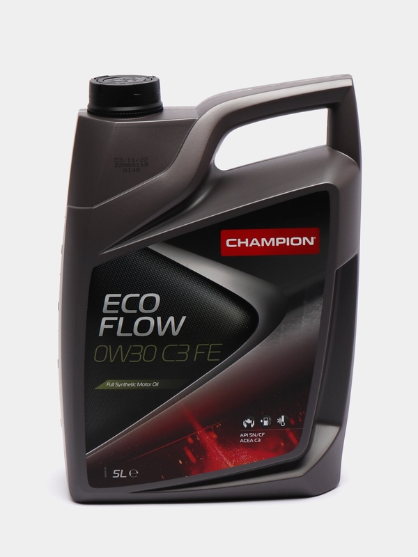 Автомобильное моторное масло Champion Eco Flow 0w30 C3 FE, 5 литров