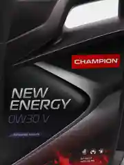 Автомобильное моторное масло Champion New Energy, синтетическое, 5 литров, 0W30